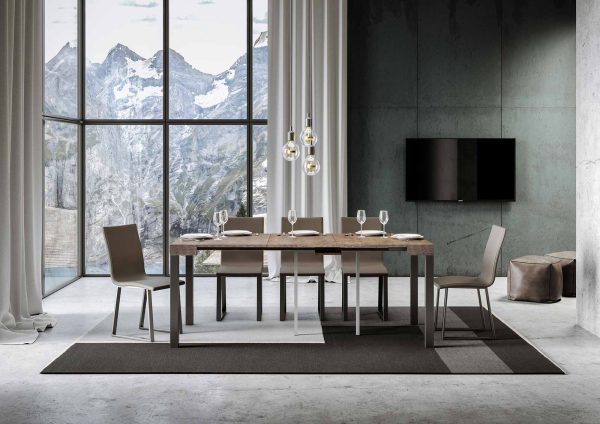 Consolle EveryDay Noce telaio Antracite - immagine 3