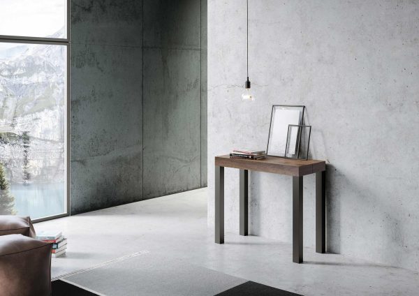 Consolle EveryDay Noce telaio Antracite - immagine 2