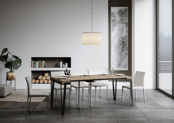 Consolle Rio Small Quercia Natura telaio Ruggine - immagine 3