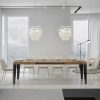 Tavolo allungabile 80x160/244 cm Flame Quercia Natura - immagine 2