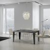 Tavolo allungabile 80x160/244 cm Flame Cemento - immagine 2