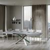 Tavolo allungabile 90x200/304 cm Volantis Cemento telaio 4/A - immagine 3
