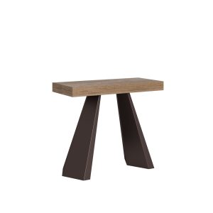 Consolle Diamante Small Premium Quercia Natura telaio orso