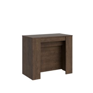 Consolle Venus Noce 4 allunghe cm.62
