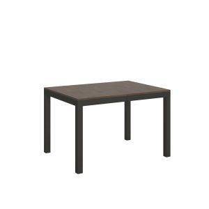 Tavolo everyday Evolution piano Noce 90x120 telaio Allungato 224 Antracite