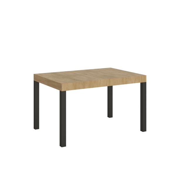 Tavolo allungabile 90X140/244 cm Everyday Quercia Natura telaio Antracite