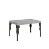 Tavolo allungabile 90X120/224 cm Paxon Cemento telaio Antracite