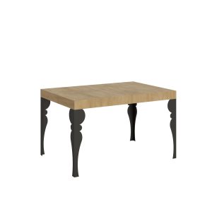 Tavolo Paxon Allungabile piano Quercia Natura 90x130 Allungato 234 telaio Antracite