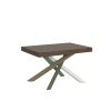 Tavolo allungabile 90x140/400 cm Volantis noce telaio 4/A