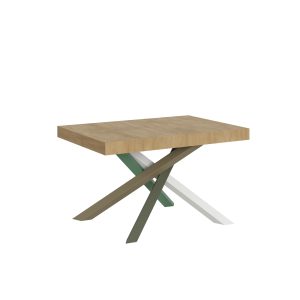 Tavolo Volantis Allungabile piano Quercia Natura 90x130 Allungato 234 telaio 4/A
