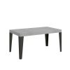 Tavolo allungabile 80x160/244 cm Flame Cemento
