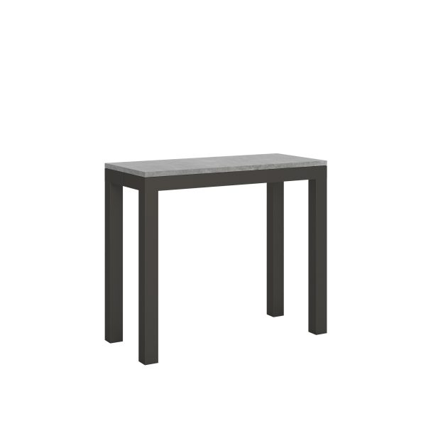 Consolle Everyday Small Evolution Cemento telaio Antracite