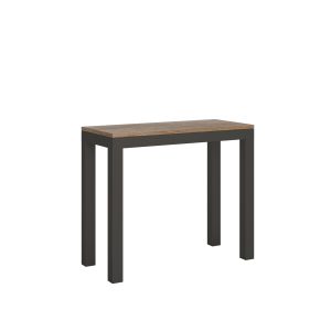 Consolle Everyday Evolution Quercia Natura telaio Antracite