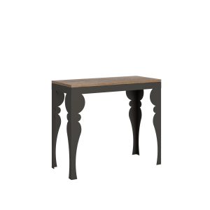Consolle Paxon Evolution Quercia Natura telaio Antracite