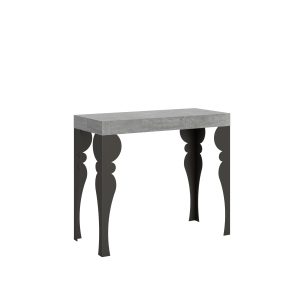 Consolle Paxon Premium Cemento telaio Antracite