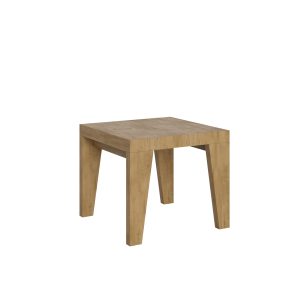 Tavolo Naxy Allungabile Quercia Natura 90x90 Allungato 246