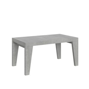 Tavolo Naxy Allungabile Cemento 90x160 Allungato 264