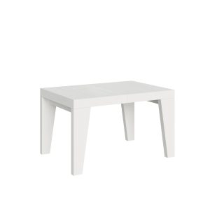 Tavolo Naxy Allungabile Bianco Frassino 90x130 Allungato 390