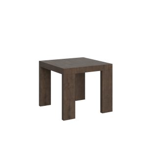 Tavolo allungabile 90x90/246 cm Roxell Noce