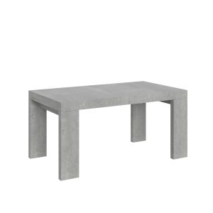 Tavolo Roxell Allungabile Cemento 90x160 Allungato 264