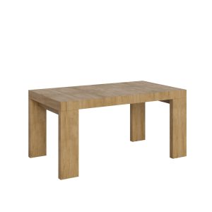 Tavolo Roxell Allungabile Quercia Natura 90x160 Allungato 264