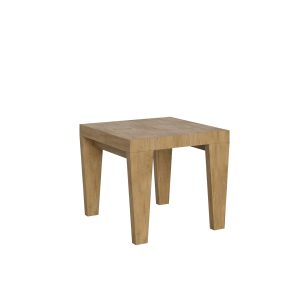Tavolo Spimbo Allungabile Quercia Natura 90x90 Allungato 246