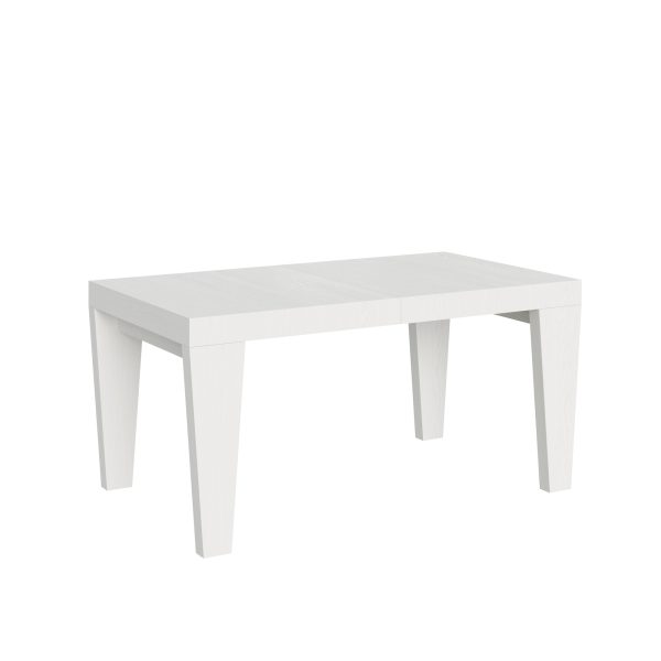 Tavolo Spimbo Allungabile Bianco Frassino 90x160 Allungato 264