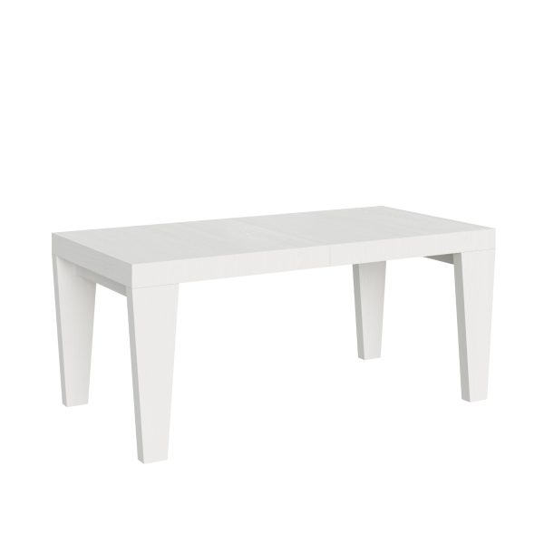Tavolo Spimbo Allungabile Bianco Frassino 90x180 Allungato 284