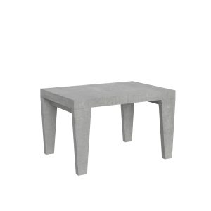Tavolo Spimbo Allungabile Cemento 90x130 Allungato 390