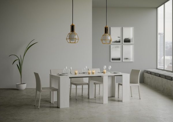 Consolle Basic Small Bianco Frassino - immagine 4