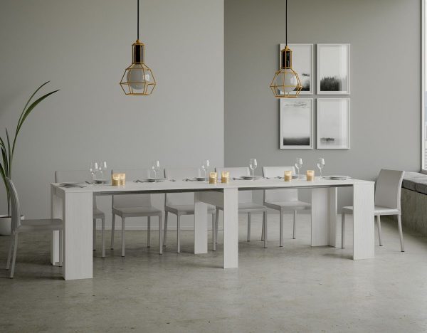 Consolle Basic Bianco Frassino - immagine 4