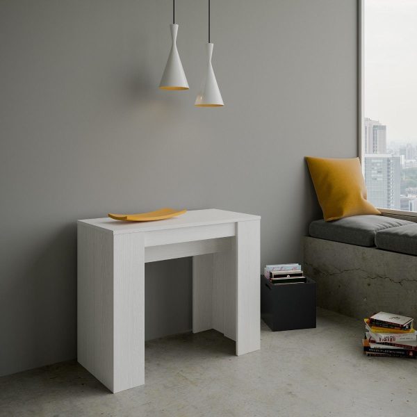 Consolle Basic Small Bianco Frassino - immagine 3