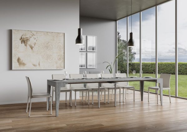 Consolle Isotta 90x42 Cemento - immagine 4