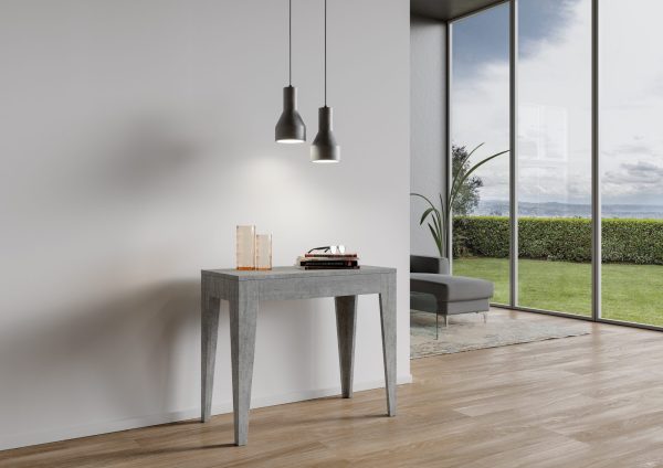 Consolle Isotta Small 90x42 Cemento - immagine 2