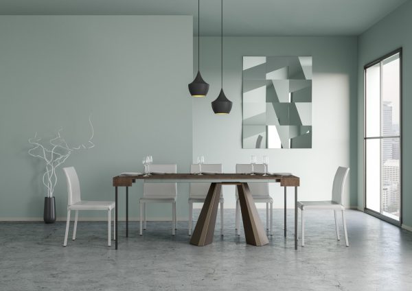 Consolle Diamante Noce telaio orso - immagine 3