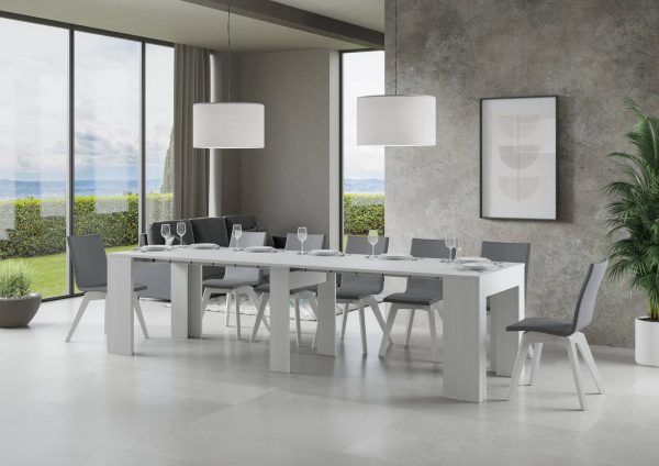 Consolle New Extra Bianco Frassino - immagine 4