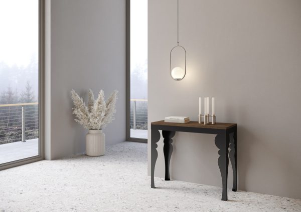 Consolle Paxon Evolution Noce telaio Antracite - immagine 2
