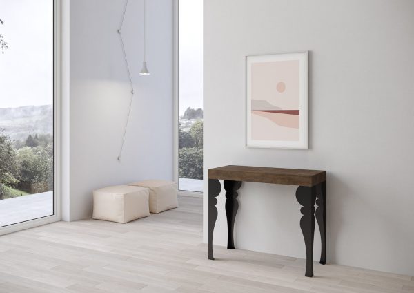 Consolle Paxon Noce telaio Antracite - immagine 2