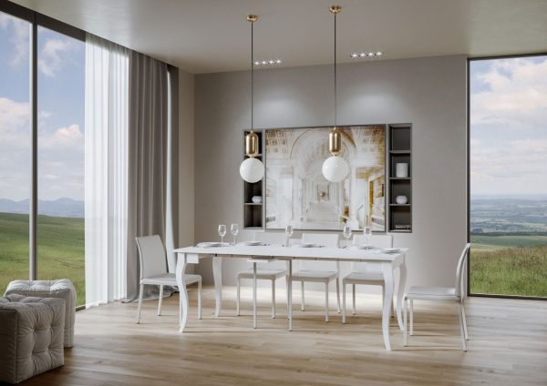 Consolle Olanda Small Bianco Frassino - immagine 3