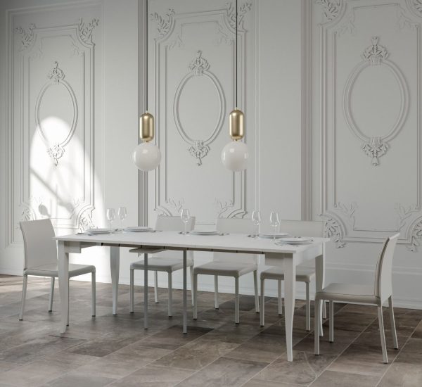 Consolle Sciabola Small Bianco Frassino - immagine 3
