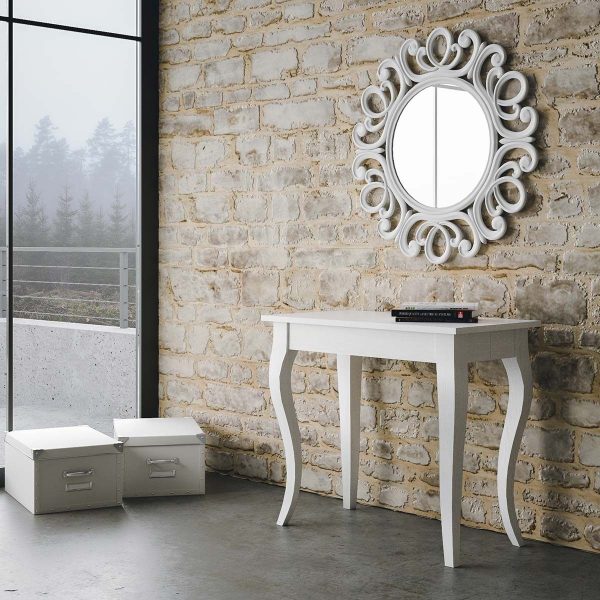 Consolle Olanda Small Bianco Frassino - immagine 2