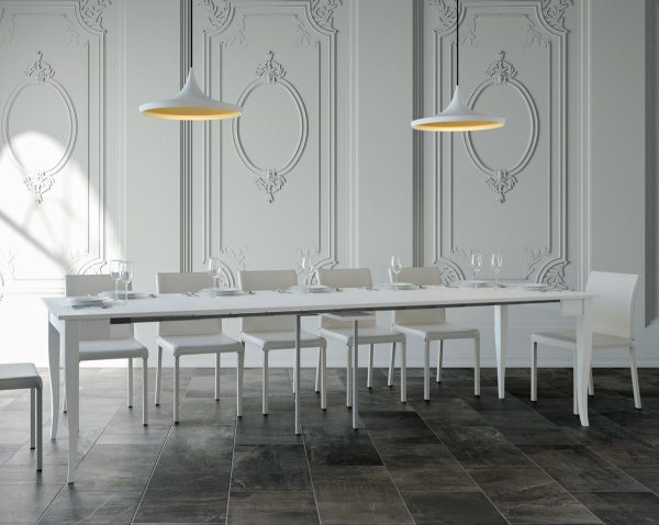 Consolle Sciabola Bianco Frassino - immagine 4