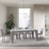 Tavolo allungabile 90x160/264 cm Naxy Premium Cemento - immagine 2