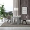 Tavolo Roxell Allungabile Cemento 90x90 Allungato 246 - immagine 2