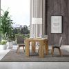 Tavolo allungabile 90x90/246 cm Roxell Premium Quercia Natura - immagine 2