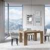 Tavolo allungabile 90x130/390 cm Roxell Premium quercia natura - immagine 2