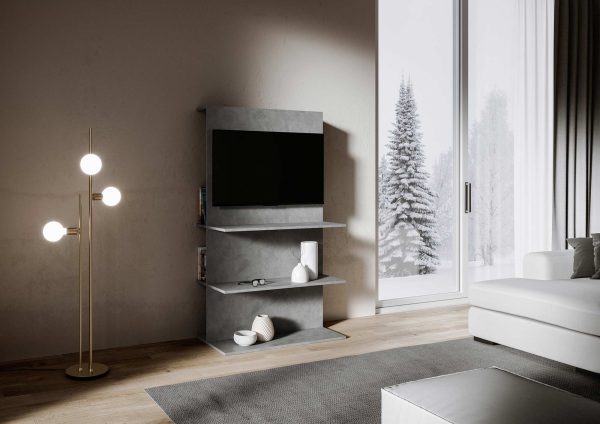 Porta tv Loki B Antracitespatolato
