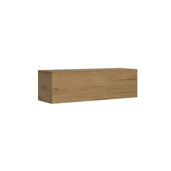 Pensile TV Ribalta con passa cavi L.133,6H.40 P.39,5 Quercia Natura