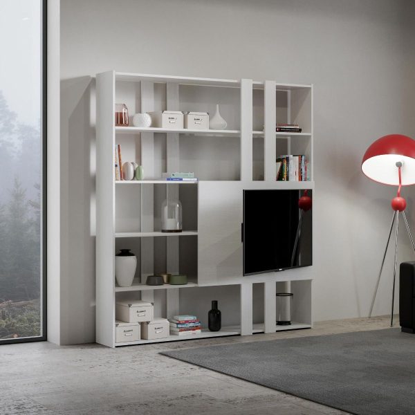 Composizione H Kato 6R 2 fianchi 2 fasce lunghe 2 fasce corte 2 fasce medie pannello TV BF - immagine 4