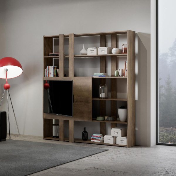 Composizione H Kato 6R 2 fianchi 2 fasce lunghe 2 fasce corte 2 fasce medie pannello TV NC - immagine 3